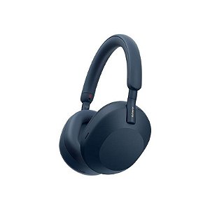 Fone de Ouvido Bluetooth Sony WH-1000XM5 - Sem Fio, Microfone e Cor Azul Noturno