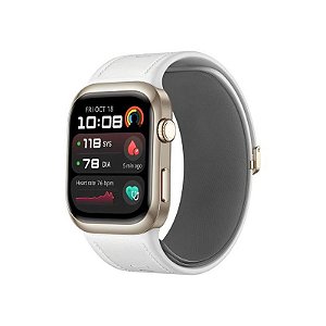 Relógio Inteligente Huawei D2 - Branco e Dourado, Tecnologia Avançada e Estilo Sofisticado