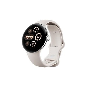 Relógio Inteligente Google Pixel Watch 3 45MM Prata - Design Elegante e Moderno