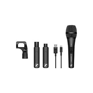 Conjunto de Microfone Sem Fio XSW-D Sennheiser com Transmissor e Receptor