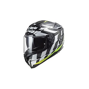 Capacete LS2 FF-327C Challenger GT Carbônico/Chama