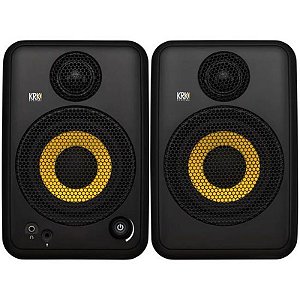 Monitores de Estúdio KRK Goaux 4 (Par) - Ativo e Passivo para Profissionais