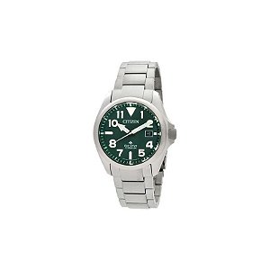 Relógio Masculino Citizen Eco-Drive BN024-59W com Pulseira em Aço Inoxidável