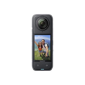 Câmara de Ação INSTA360 X4 8K 360° - Preto - Alta Definição e Portabilidade