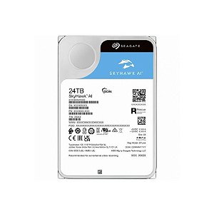 Disco Rígido SATA3 24TB Seagate Skyhawk Ai ST24000VE002 3.5 para Monitoramento
