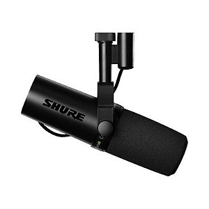 Microfone Dinâmico Shure SM7DB Profissional - Cor Preta