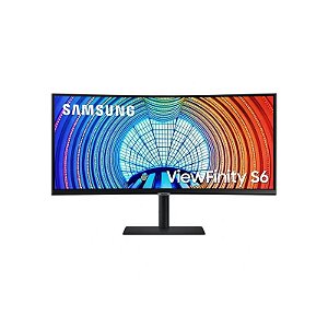 Monitor Curvo Samsung 34 LS34C650UANXGO Uwqhd 100Hz - Tela Imersiva e Alta Performance
