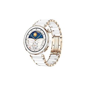 Smartwatch Huawei GT 5 Pro JNA-B29 42MM Cerâmica Branca