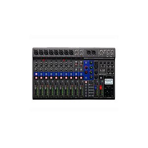Mesa de Mistura Zoom L12 Livetrak com 12 Canais de Áudio Profissional