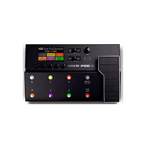 Pedaleira Multiefeitos Line 6 Pod Go - Efeitos Profundidade e Versatilidade para Guitarristas