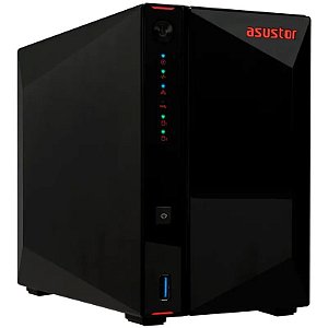 Servidor NAS Asustor AS5402T, Intel Celeron N5105, 4GB DDR4, USB e HDMI