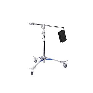 Tripe para Estúdio Goodteck Girafa DM6 com Roda de Mobilidade