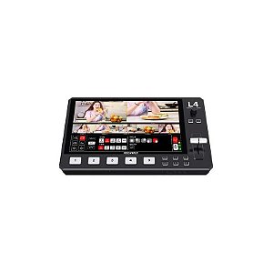 Switcher Feelworld L4 10.1 para Streaming Ao Vivo e Produção de Vídeo