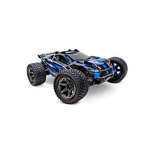 Traxxas Rustler 1/10 4WD Ultimate BLX TQi - Modelo Azul 67097-4