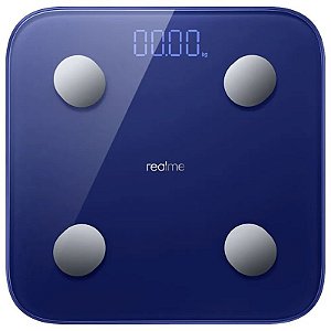 Balança Digital Bluetooth realme Smart Scale Azul RMH2011