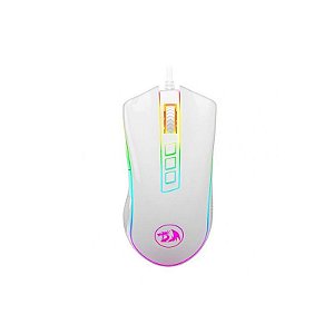 Mouse Gamer Redragon M607W Griffin RGB Branco