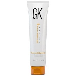 Controlador de Frizz GK Hair - Creme Térmico 100mL para Cabelos Macios e Brilhantes