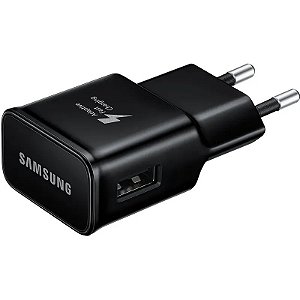 Carregador de Parede Samsung EP-TA200 110-220V - Rápido e Eficiente - Preto