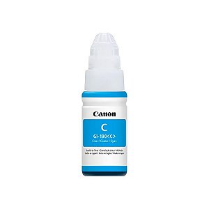 Tinta Ciano Canon GI-190 para Impressoras Pixma - 70ML - Alta Qualidade