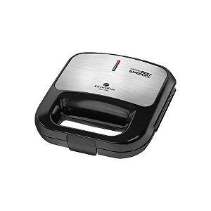 Sanduicheira Elétrica Electrobras EBSD-01 - 750W - 110V - Preto e Prata