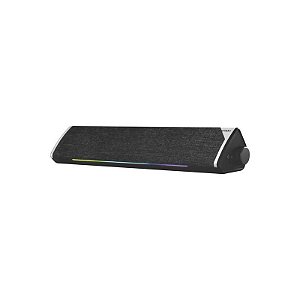 Caixa de Som RGB AS-92004B para Gaming - Conexão USB - Cor Preto