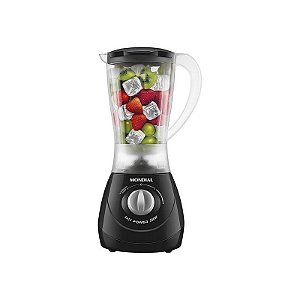 Liquidificador Mondial Easy Power L-550B 550 W 220V - 1.5L Capacidade. Cor Preto - Ótimo desempenho