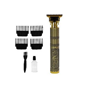 Máquina de Cortar Cabelo Recarregável Dourado - Prosper P 2127 Dragão 3 Watts