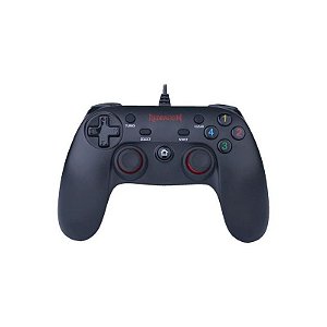 Controle Gamer Redragon Saturn G807 - Compatível com PC e PS3 - Preto