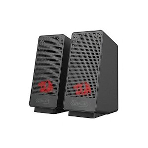 Caixa de Som Bluetooth Redragon GS513 Ranch Preta com Potente Áudio envolvente