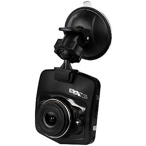 Câmera Veicular Satellite A-Dvr031 Com Visão Noturna - Preta