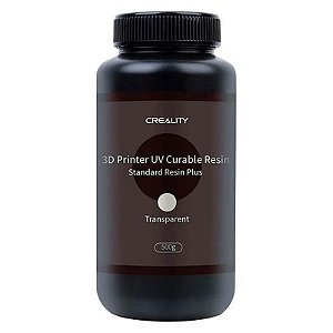 Resina LCD Plus 500G Transparente para Impressora 3D Creality
