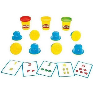 Jogo de Massinha Hasbro Play-Doh: Números e Contas Educativas B3406