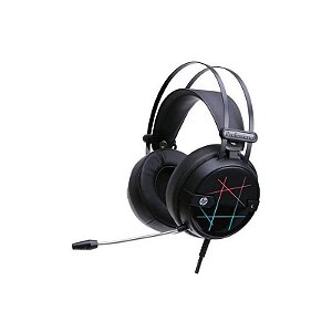 Fone De Ouvido Hp H160 Gamer Usb 2.0 3.5Mm 2 Jack C/ Adaptador