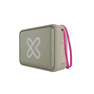Caixa de Som Klip Nitro KBS-025BG 6W Bege Bluetooth IPX7 TWS