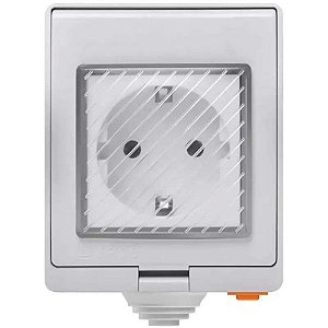 Tomada Inteligente Tomada A Prova Dágua Sonoff S55 - Branco