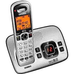 Telefone Uniden Sem Fio/Sec D1680 110V