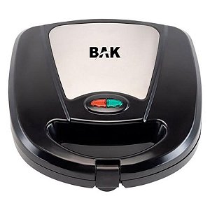 Sanduicheira BAK BK-311: Wafflera, Grill e Grelhador 3 em 1 - 110V