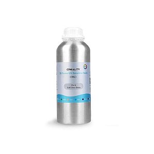 Resina de Alumínio Low 500G para Impressoras 3D Creality - Cor Preta