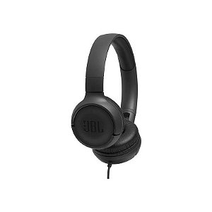 Fone de Ouvido JBL Tune T500 - Conexão 3.5MM - Cor Preta