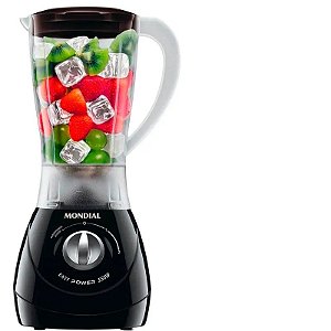 Liquidificador Mondial Easy Power L-550B 2 Velocidades - 220V Preto 50/60Hz