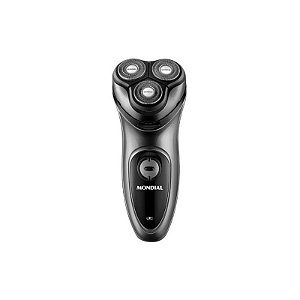 Aparador de Barba Mondial BE-02 Power Shave com 3 Lâminas e 2V