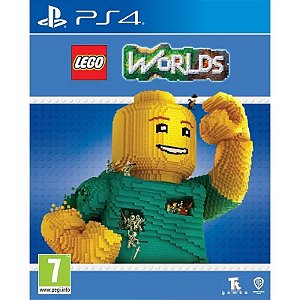 Jogo Lego Worlds para PS4 - Explore e Crie em Um Fantástico Mundo de Blocos