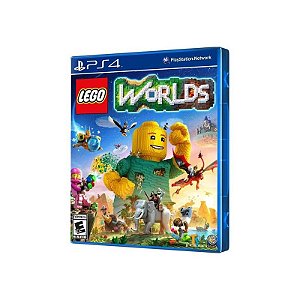 Jogo Lego Worlds para PlayStation 4 - Aventura em Mundos Construídos com Blocos