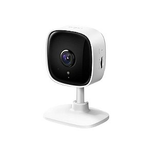 Câmera IP TP-Link Tapo C110 2K com Wi-Fi e Microfone Integrado - Cor Branca