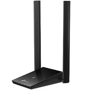 Adaptador USB Wireless TP-Link Archer T4U Plus AC1300 - Dual Band Preto 400/867 MBPS