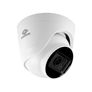 Câmera de Vigilância Vizzion VZ DD0T ITPFS FHD Dome 2.8mm 2MP com Áudio 1080P