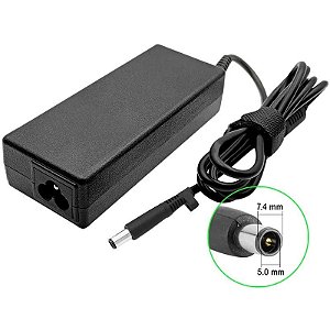Fonte de Alimentação Bivolt 90W para Notebook HP 19V 4.74A 50-60Hz
