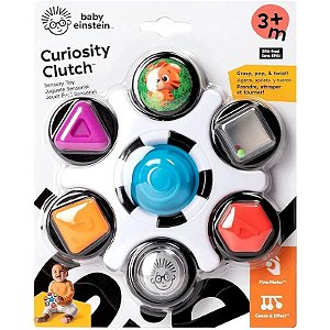 Brinquedo Sensorial Curiosity Clutch - Estímulo ao Desenvolvimento da Criança