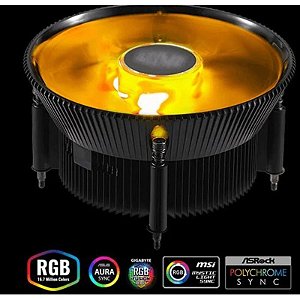 Cooler CPU Cooler Master I71C RR-I71C-20PC-R1 com Iluminação RGB