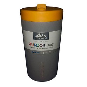 Garrafa Escolar Hydrapeak HP-CUP14 400ML - Cinza e Vermelho